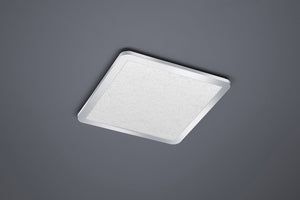 Plafoniera da Interno a LED SMD in Tessuto Cromo