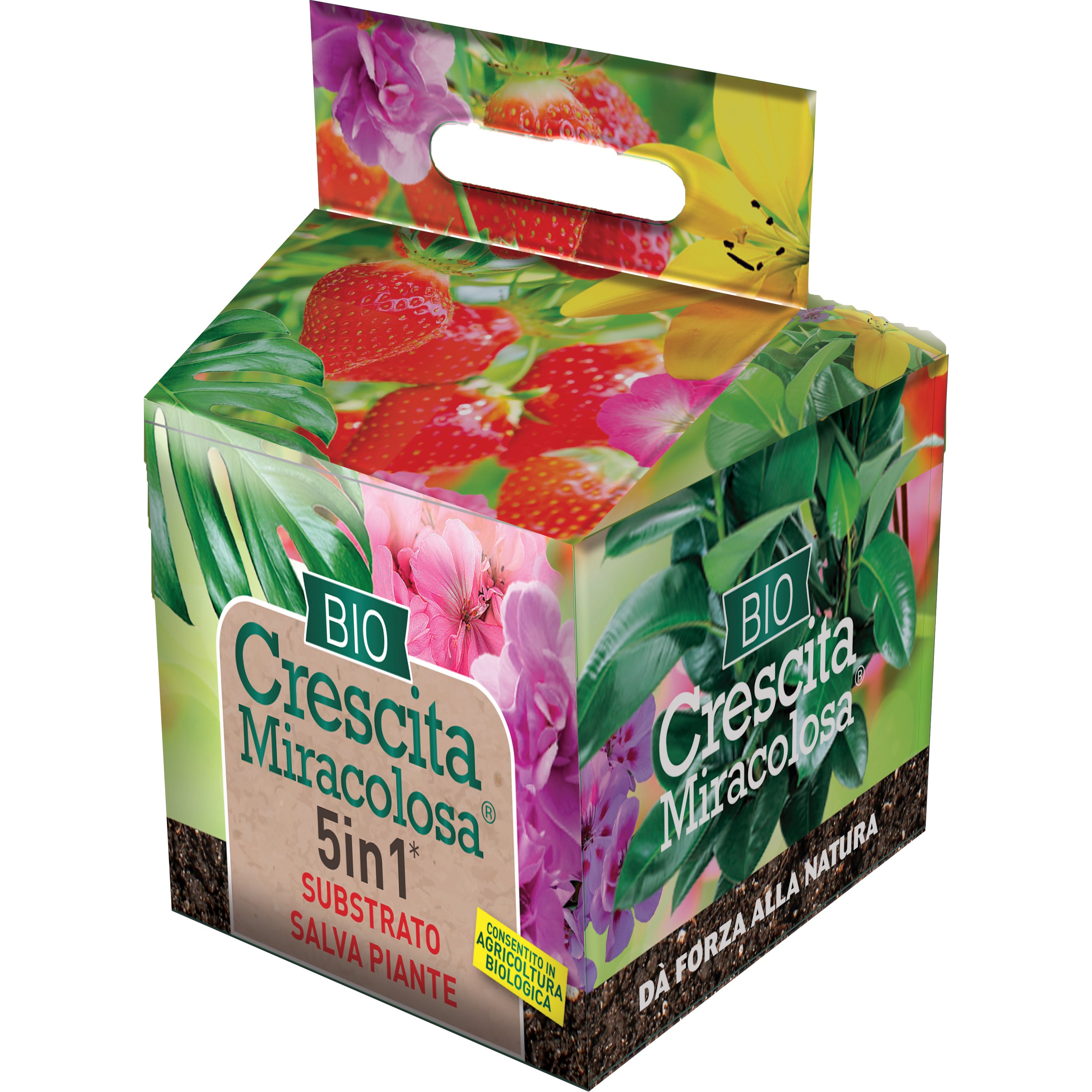 CRESCITA MIRACOLOSA SUBSTRATO 5 IN 1 LT.15  PZ 4 