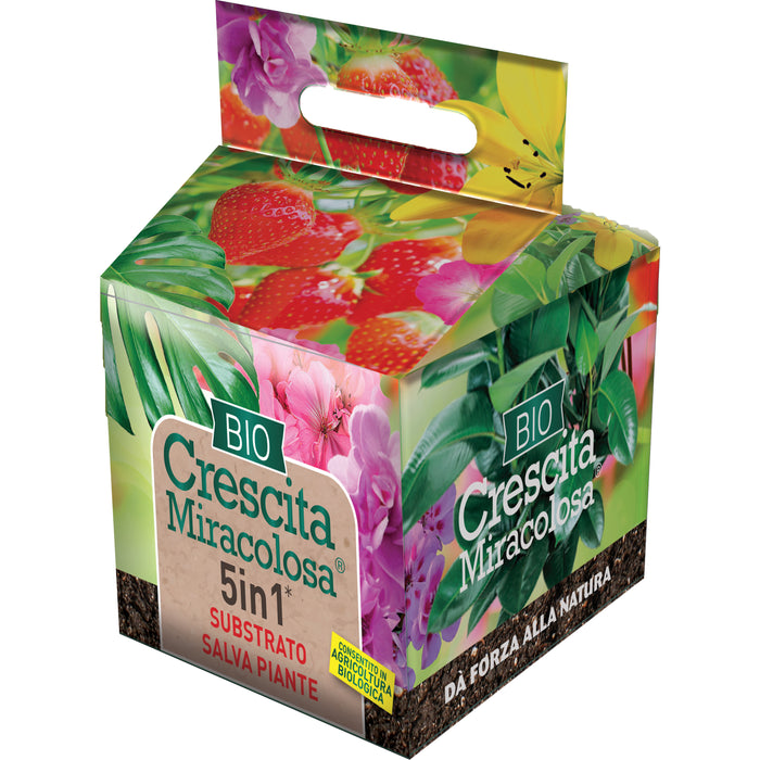 CRESCITA MIRACOLOSA SUBSTRATO 5 IN 1 LT.15  PZ 4 