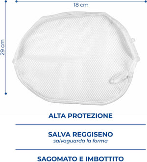 Kit 3pz Salva Intimo Salva Scarpe Salva Reggiseno Protezione Bucato Lavatrice