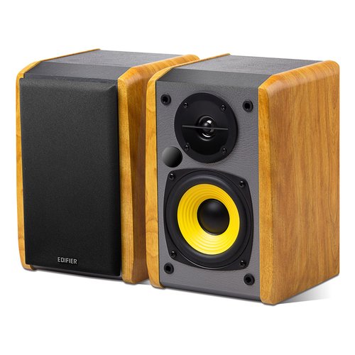 Coppia casse attive edifier r1010bt wood multimedia speaker legno