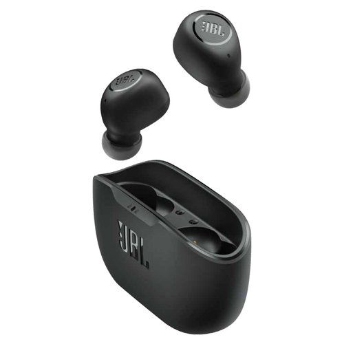 Auricolari microfono bluetooth jbl jblvbudsblk vibe buds tws black