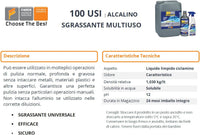 Sgrassatore 100 USI Faren detergente metalli plastica Auto Nautica industria Fai da te multiuso