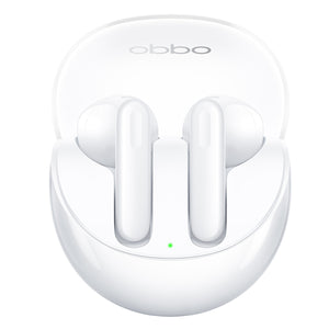 Oppo enco air3 auricolari true wireless, 25h di autonomia, driver da 13.4mm, bluetooth 5.3, raggio 10m, controlli touch, cancellazione del rumore ia, android e ios, ip54, [versione italiana], white - OPENCOAIR3W