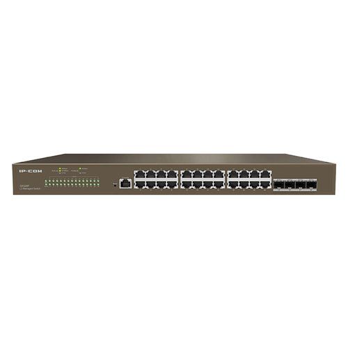 Switch ip-com g5328f 24p gigabit+4p sfp 1p console, l3 cloud managed