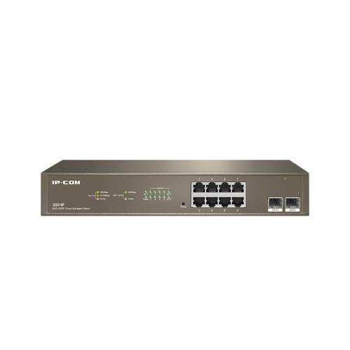 Switch ip-com g3310f 8p gigabit + 2sfp cloud managed