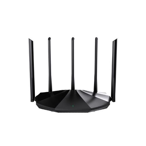 Router tenda tx2 pro-wi-fi 6 dual-band gigabit,velocità fino a 1501 mbps a bande unific.(2,4 ghz 300 mbps,5 ghz 1201 mbps)