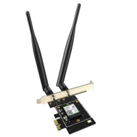 Scheda di rete tenda e33 pro pci-express ax5400 tri-band gigabit  wi-fi 6e supporta  1024-qam