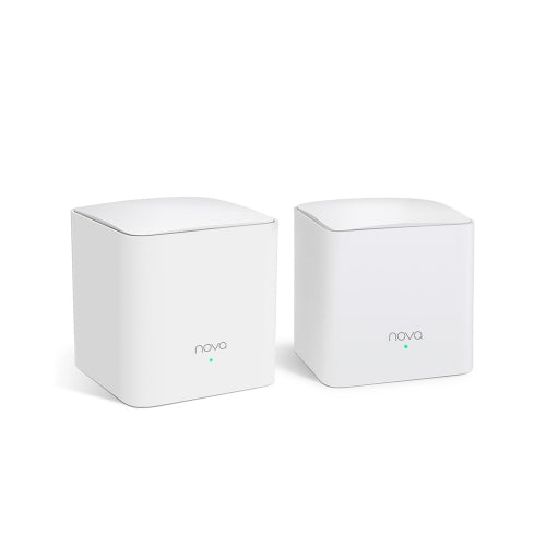 Router tenda nova nova mw5g(2-pack) wireless ac12000 2p gigabit 2 antenne interne copertura fino a 350m2