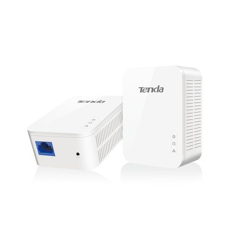 Tenda powerline ph3 kit - av1000, 1p lan gigabit, puls 1xpair/reset, plug&play, risparmio energetico