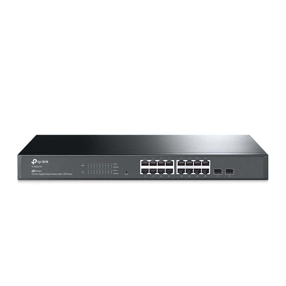 Tp-link omada sg2218 switch di rete gestito l2/l2+ gigabit ethernet (10/100/1000) 1u nero - TL-SG2218