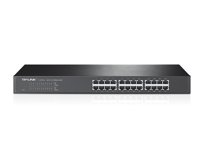 Tp-link tl-sf1024 non gestito fast ethernet (10/100) 1u grigio