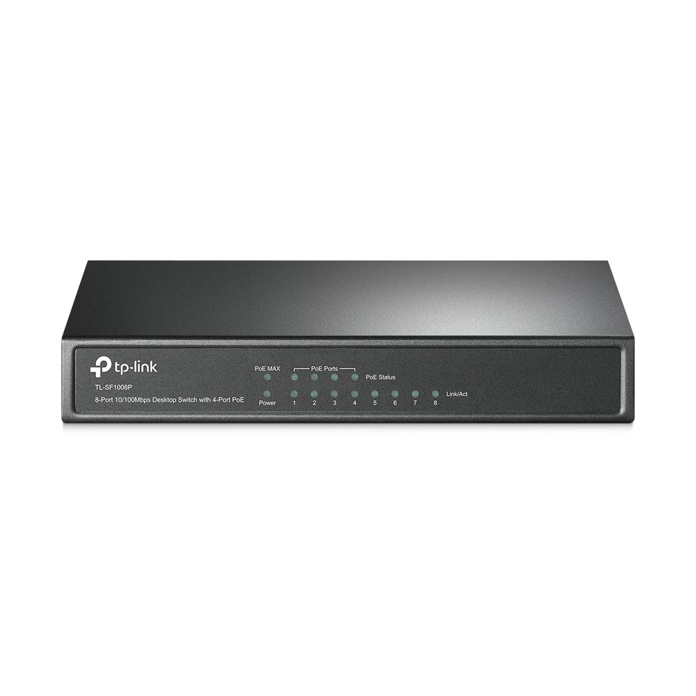 Tp-link tl-sf1008p non gestito fast ethernet (10/100) supporto power over ethernet (poe) nero - DPR-1020