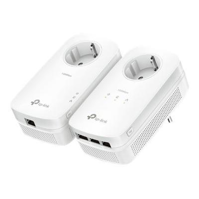 Tp-link tl-pa8033p kit adattatore di rete powerline 1300 mbit/s collegamento ethernet lan bianco 2 pz - 124911