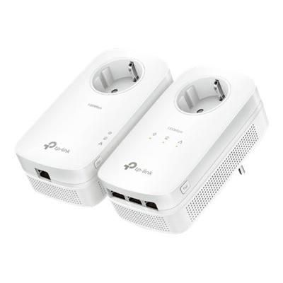 Tp-link tl-pa8033p kit adattatore di rete powerline 1300 mbit/s collegamento ethernet lan bianco 2 pz - 124911