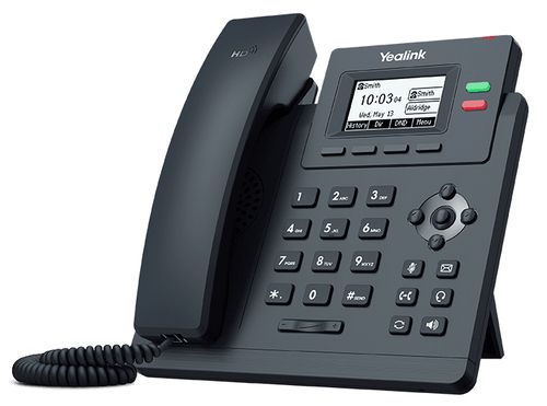 Yealink sip-t31g telefono ip grigio 2 linee lcd