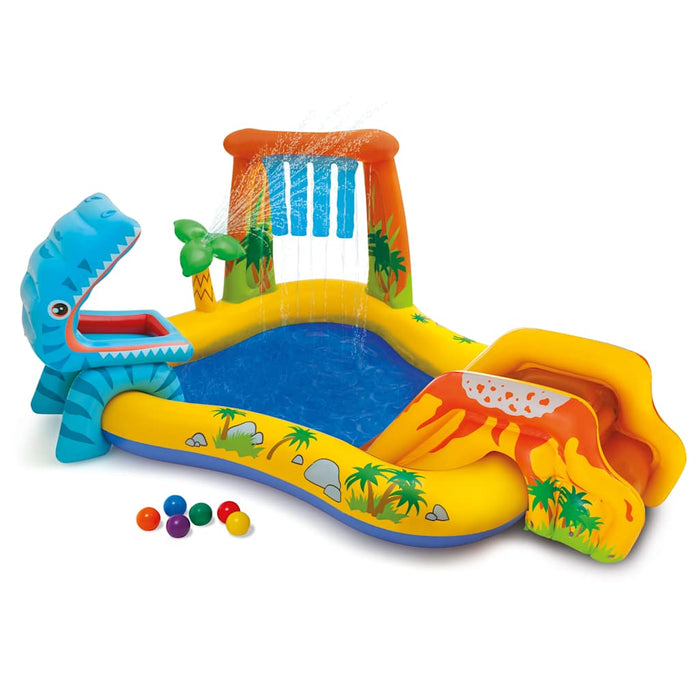 INTEX Piscina Gonfiabile Dinosaur Play Center 249x191x109 cm 57444NP cod 8940