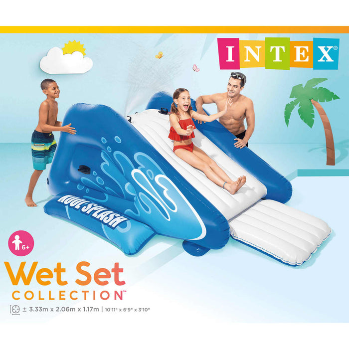 INTEX Acquascivolo Gonfiabile Kool Splash Blu 92037