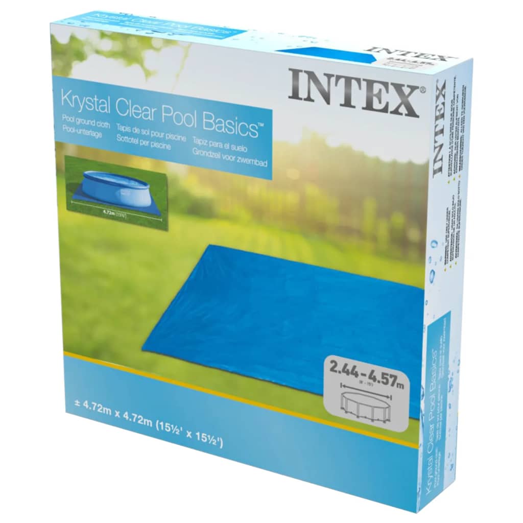 INTEX Telo di Protezione per Piscina Quadrato 472x472 cm 28048 91517