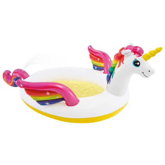 INTEX Piscina per Bambini Unicorno con Spruzzo 127x102x69 cm cod 8655