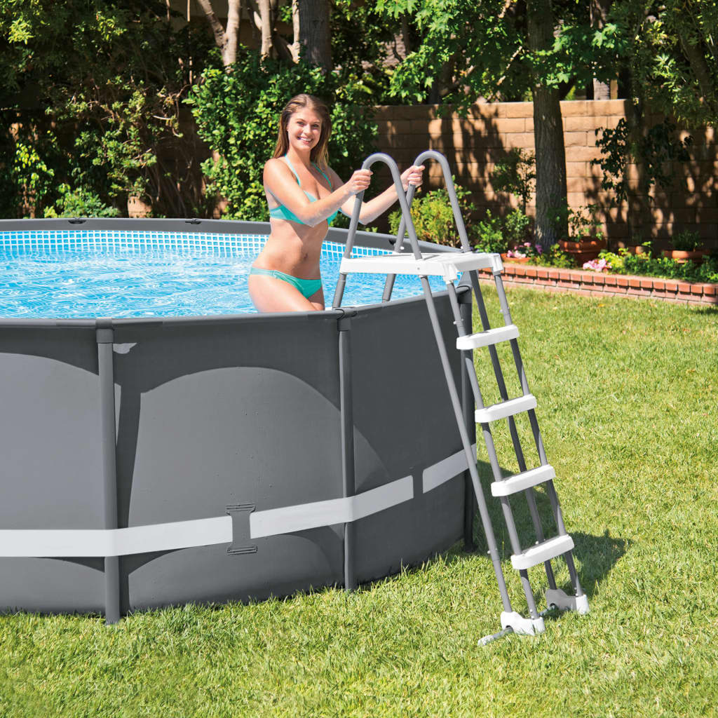 INTEX Scaletta di Sicurezza per Piscine a 5 Gradini 132 cm 92562