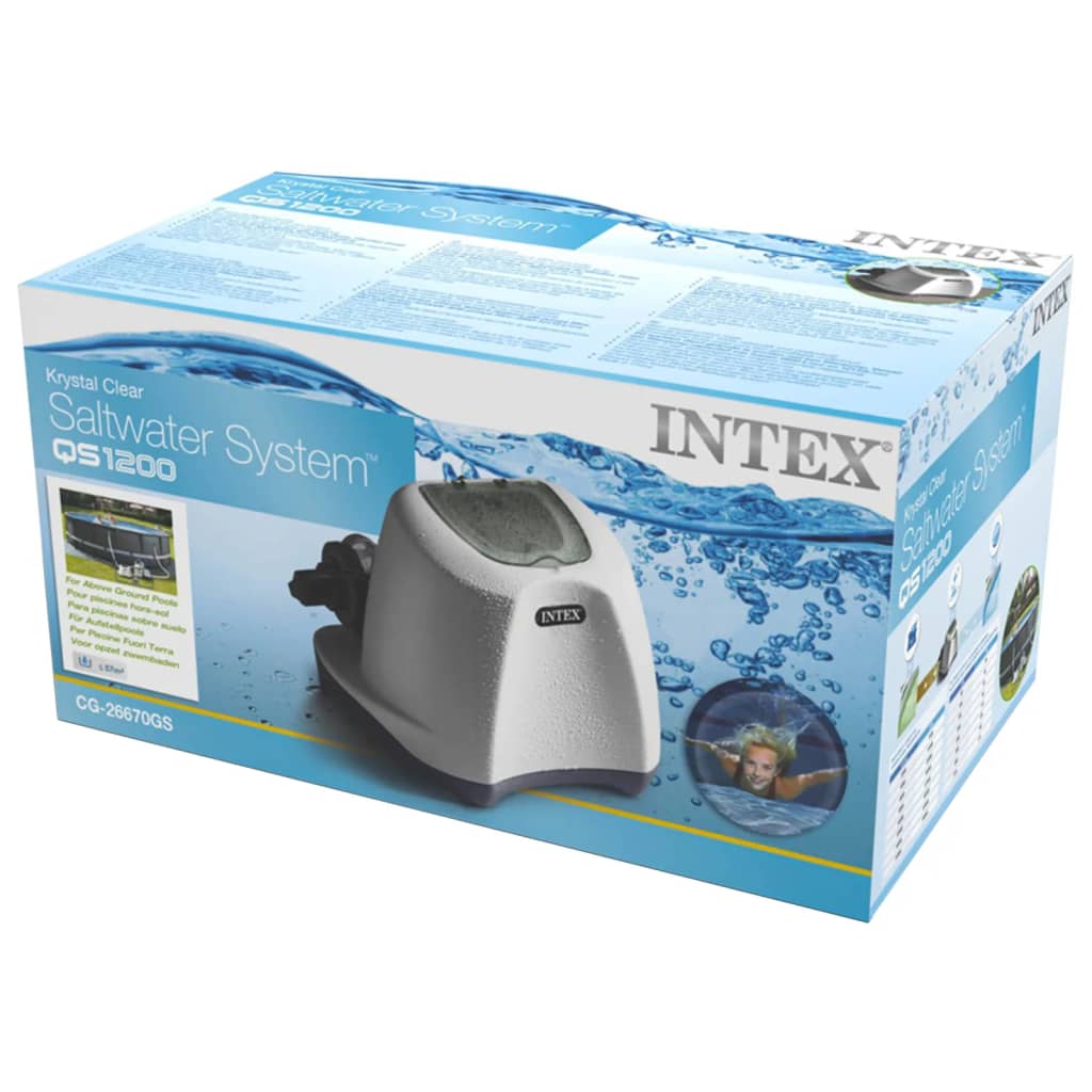 INTEX Sistema per Acqua Salata Krystal Clear ECO 26670GS 90792