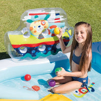 INTEX Piscina per Bambini Fishing Fun 218x188x99 cm 92537