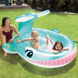 INTEX Piscina per Bambini Balena con Spruzzo 201x196x91 cm 92532