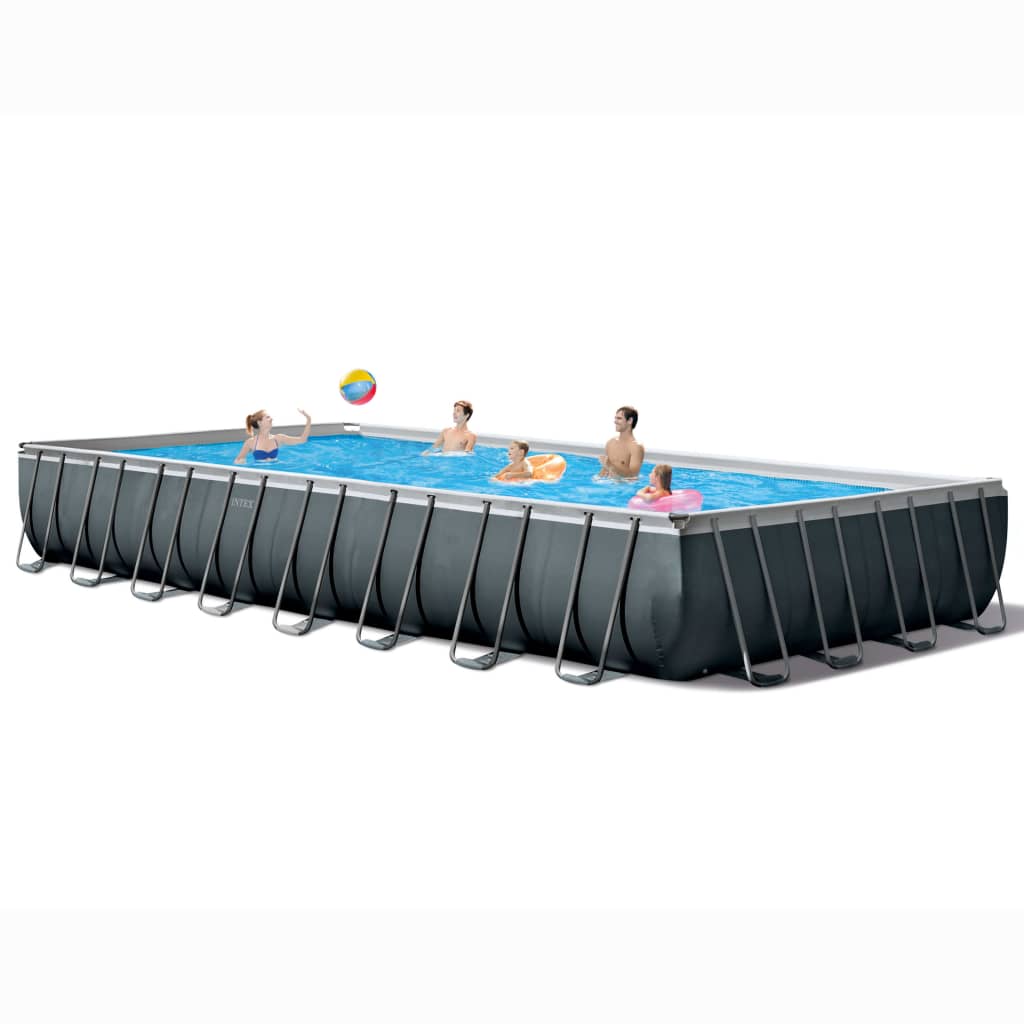 INTEX Set Piscina Ultra XTR Frame Rettangolare 975x488x132 cm 92020