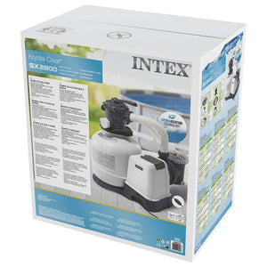 INTEX Pompa con Filtro a Sabbia Krystal Clear 26648GS 10,5 m³/h 91499