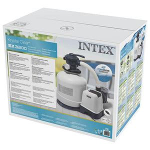 INTEX Pompa con Filtro a Sabbia Krystal Clear 26652GS 12 mÂ³/h cod 8695