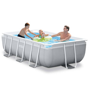 INTEX Set Piscina Prism Frame Rettangolare 300x175x80 cm cod 8762