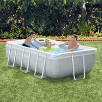 INTEX Set Piscina Prism Frame Rettangolare 300x175x80 cm cod 8762