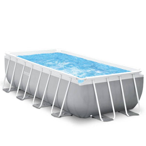 INTEX Set Piscina Prism Frame Rettangolare 488x244x107cm 26792GN 91490