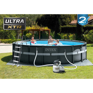 INTEX Piscina Ultra XTR 549x132 cm con Pompa Filtro a Sabbia 92522