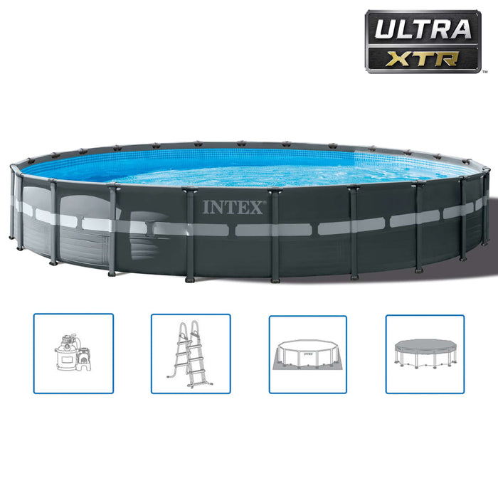 INTEX Ultra XTR Frame Set Piscina Rotondo 732x132 cm 26340GN 91584