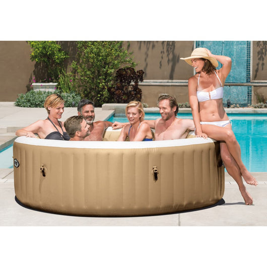 INTEX Vasca Idromassaggio Rotonda PureSpa 216x71 cm 6 Persone 93293