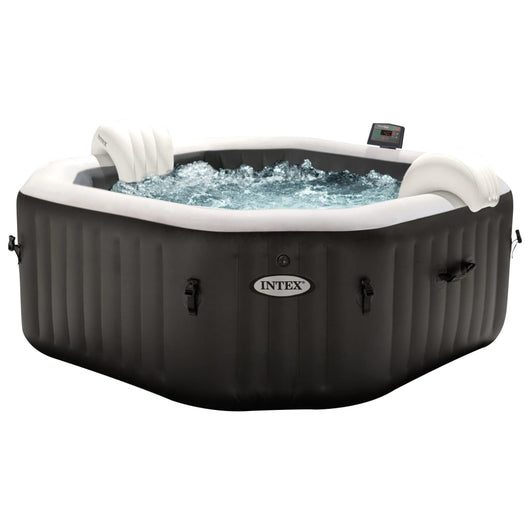 INTEX Vasca Idromassaggio con Getto e Bolle Ottagonale PureSpa 92049