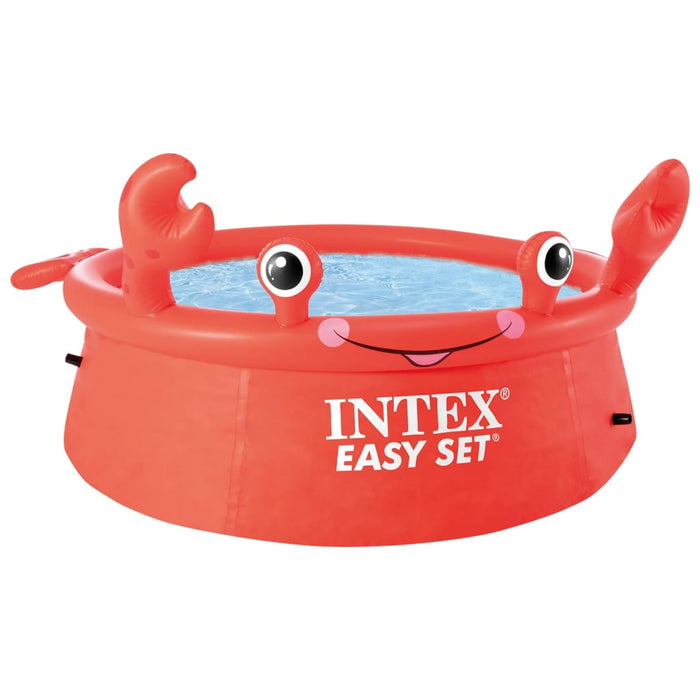 INTEX Piscina Gonfiabile Granchio Felice Easy Set 183x51 cm 92512