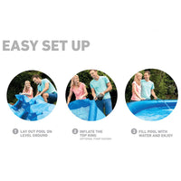 INTEX Piscina Easy Set 244x61 cm PVC cod 8680