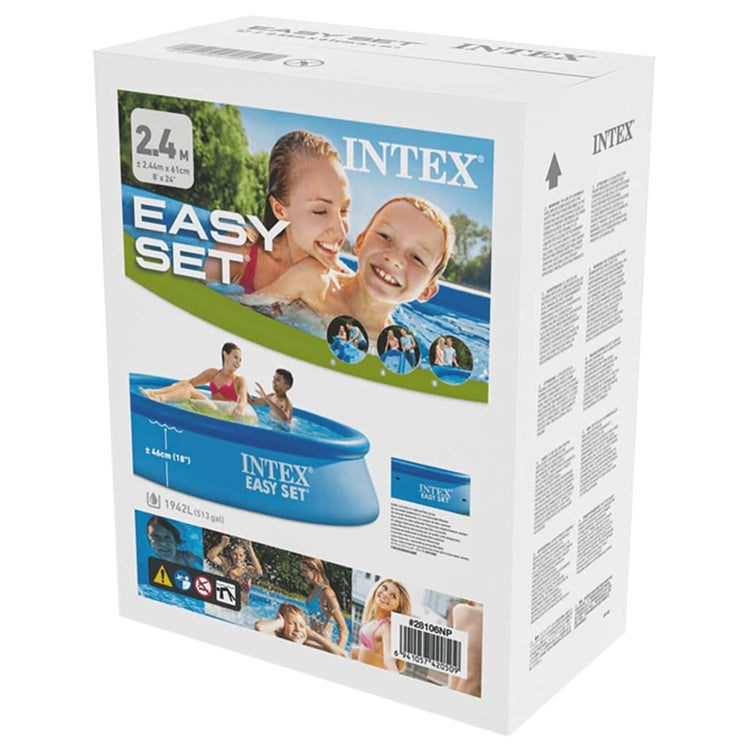 INTEX Piscina Easy Set 244x61 cm PVC cod 8680