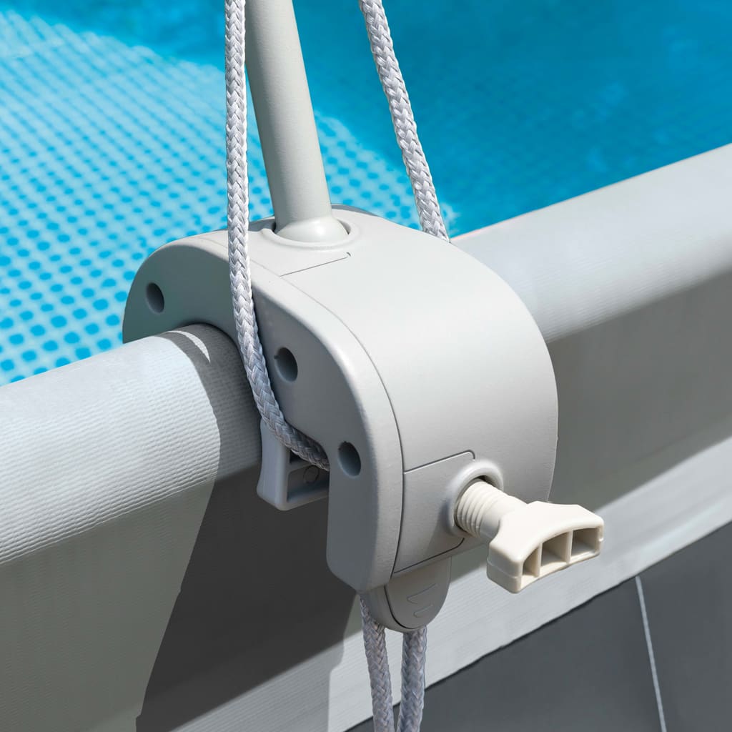 INTEX Copertura per Piscina Grigio Chiaro 92559