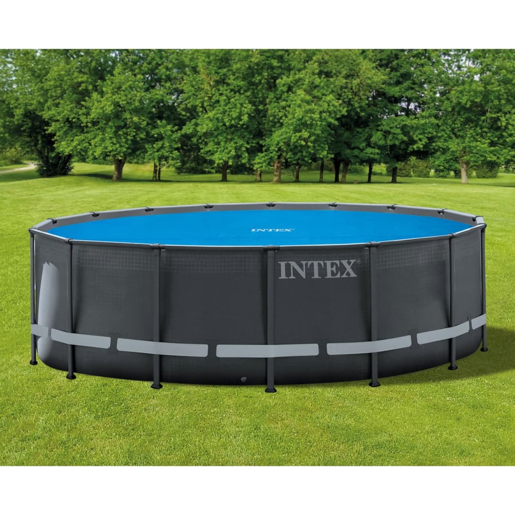 INTEX Copertura Solare per Piscina Blu 470 cm in Polietilene 93302