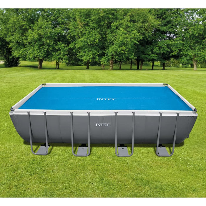 INTEX Copertura Solare per Piscina Blu 538x253 cm in Polietilene 93300