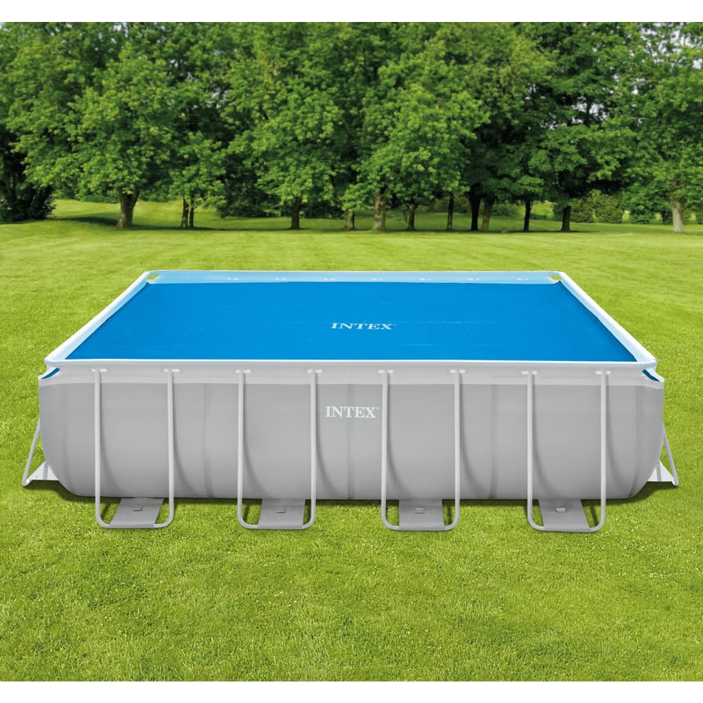 INTEX Copertura Solare per Piscina Blu 476x234 cm in Polietilene 93305