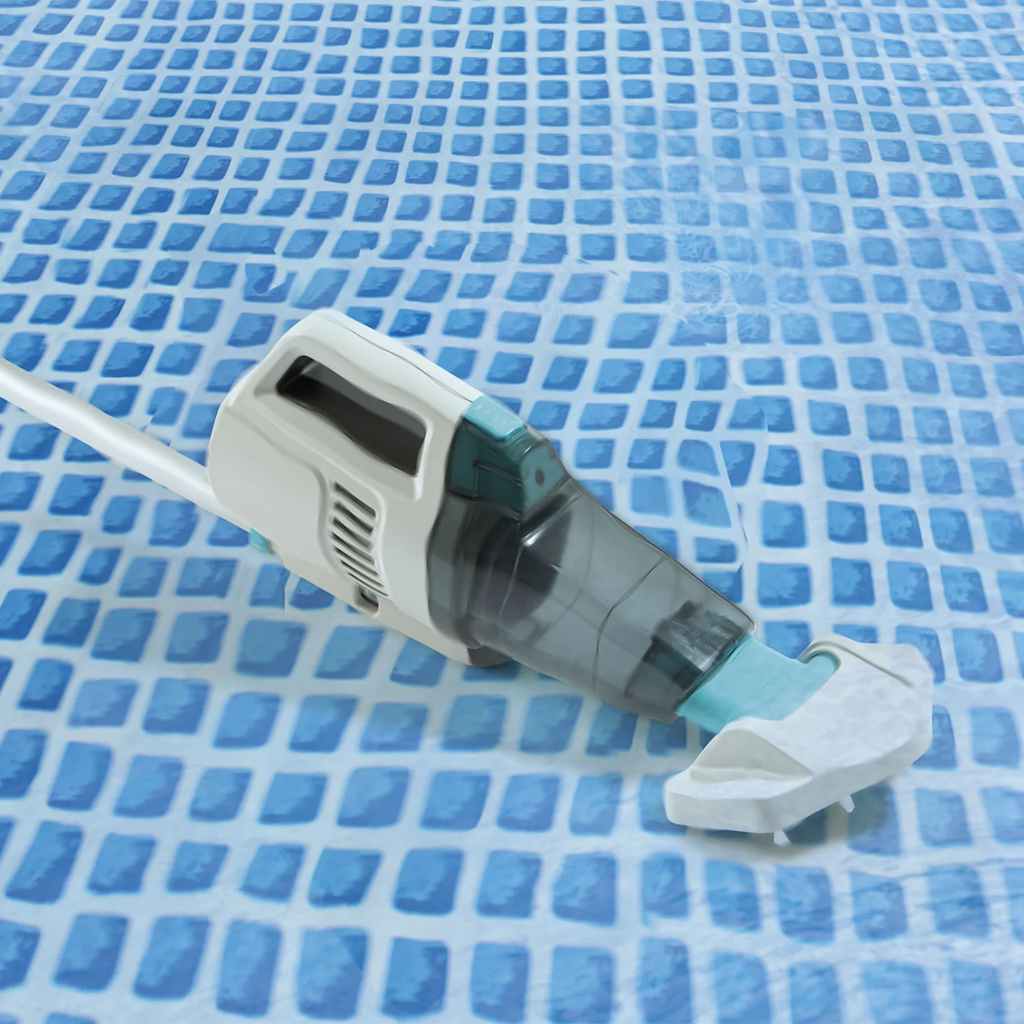 INTEX Aspiratore Ricaricabile per Spa e Piscine Bianco 93767