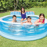 INTEX Piscina Gonfiabile per Famiglia Swim Center 57190NP 91527