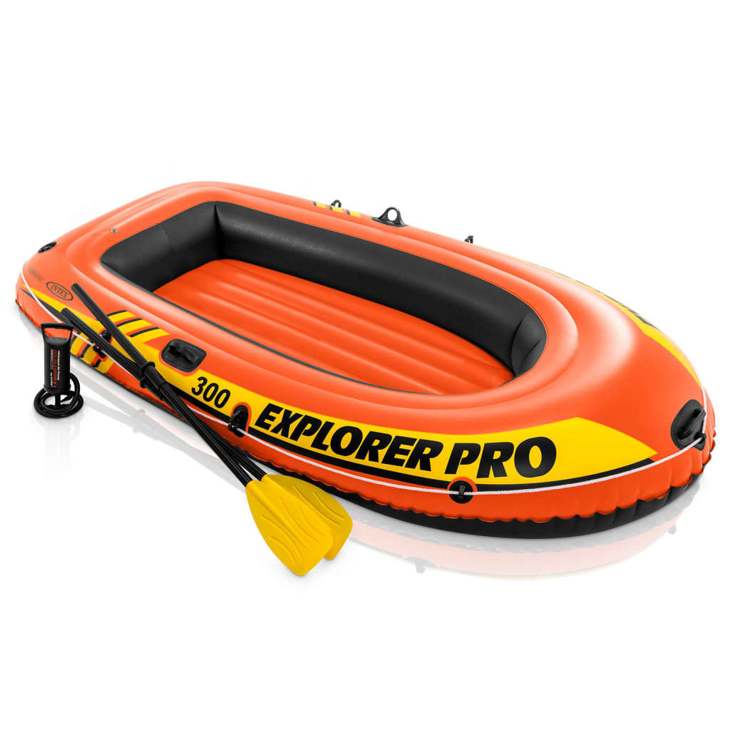 INTEX Explorer Pro 300 Set Gommone con Remi e Pompa 58358NP cod 10679