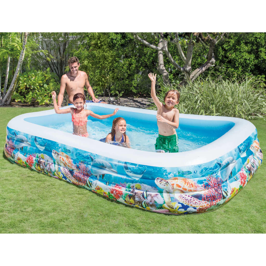 INTEX Piscina per Famiglia Swim Center 305x183x56 cm Design Marino 92526