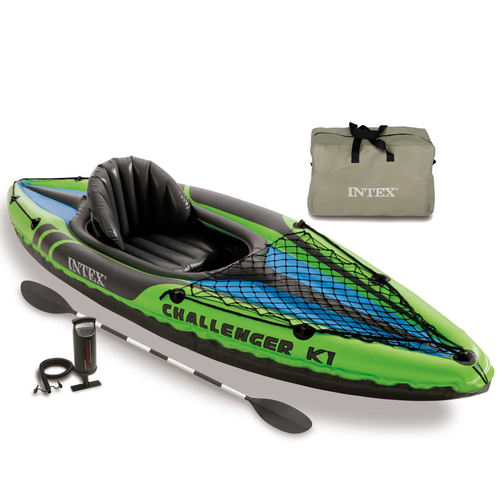 INTEX Kayak Gonfiabile Challenger K1 274x76x33 cm 68305NP cod 8685